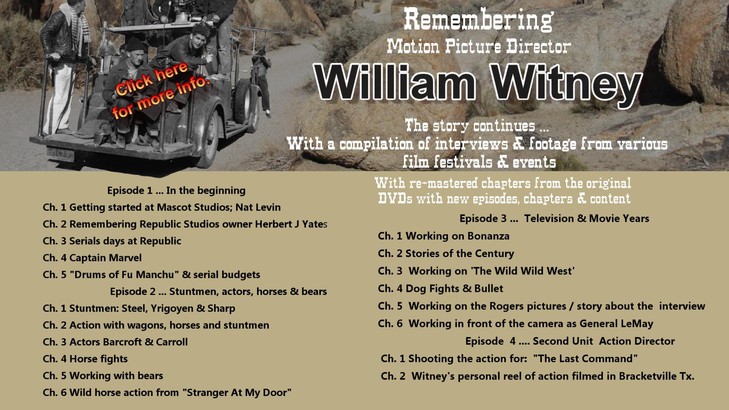 Remembering William Witney